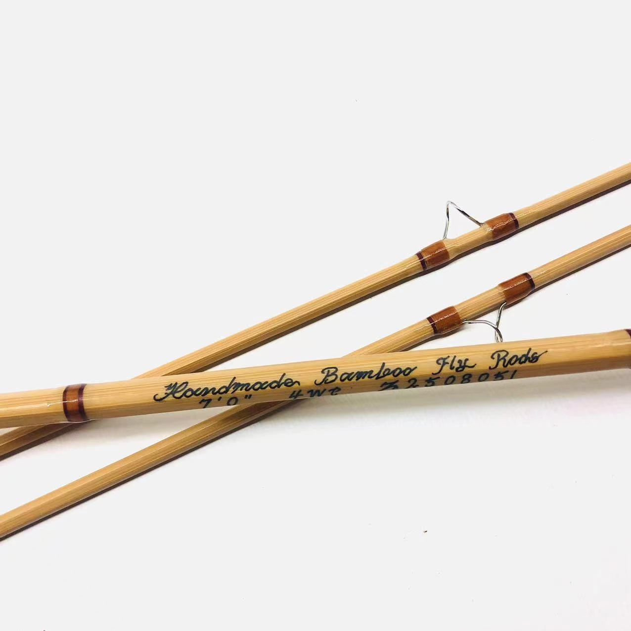 Handmade Bamboo Fly Rod 6′ 0″~2 wt/2 Piece~2 tip/Vintage Cane Fly Fishing Rod
