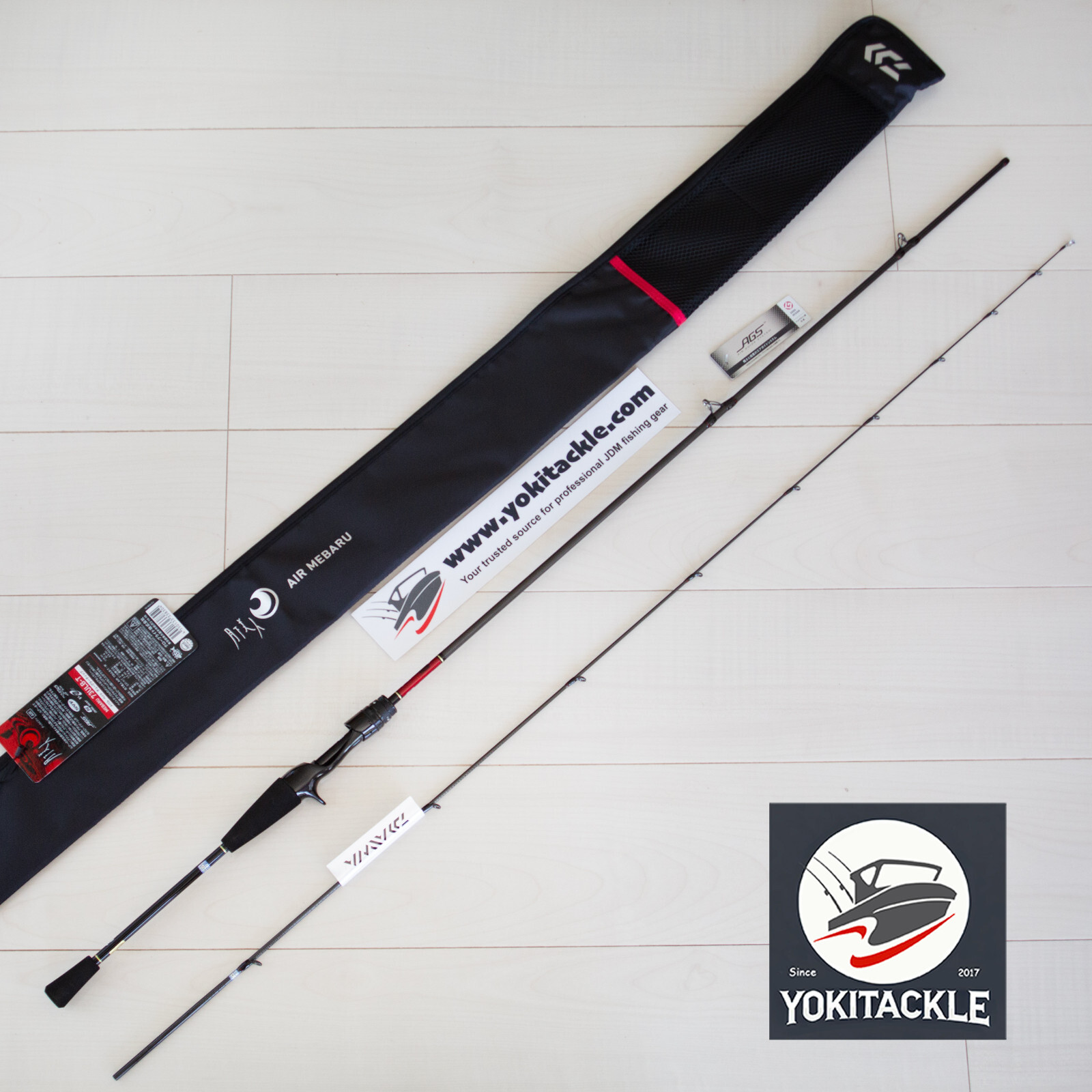Daiwa GEKKABIJIN AIR 73ULB-T – W Baitcasting Rod Shipping From JAPAN