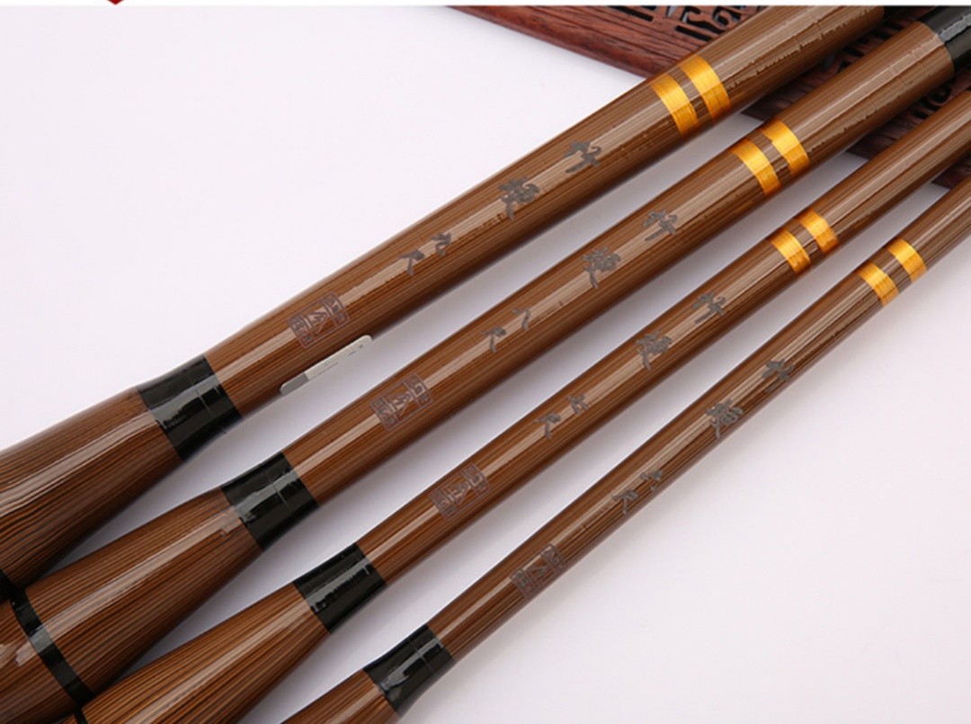Ultra-short lightweight hard-action fishing rod for stream fishing fishing gear