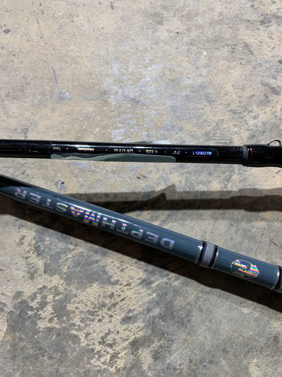 LOT OF 10 BASS PRO SHOPS FISHING RODS (BROKEN)