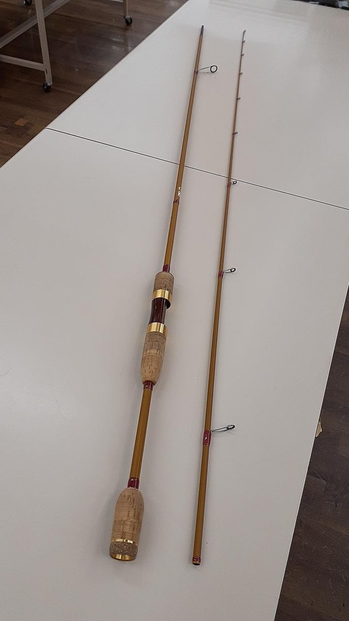 Hayashi MSC-80 Eging Rod 8ft 115g Fishing Gear with Crack in #9.10 Guide