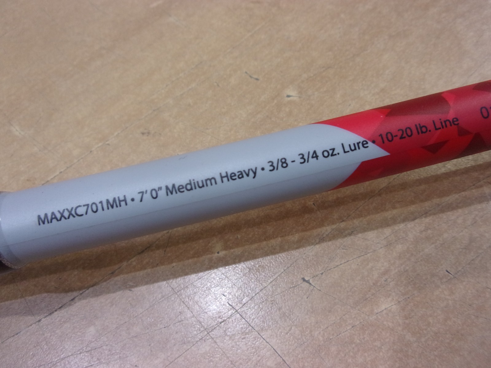 ABU GARCIA MAX X 7 foot Medium Heavy CASTING ROD