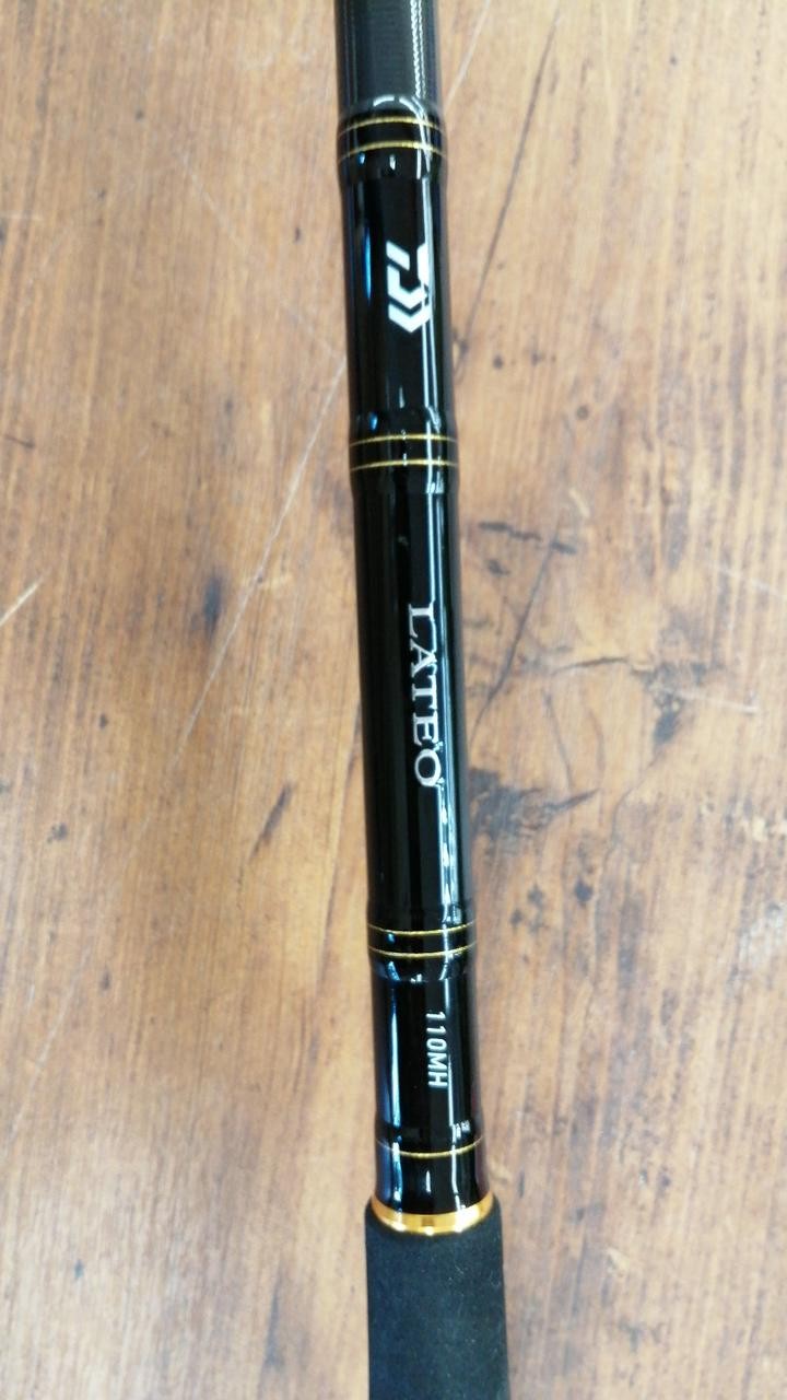 Daiwa LATEO 110MH Sea Bass Fishing Rod 12-60g 2-Piece, 12-25lb Line