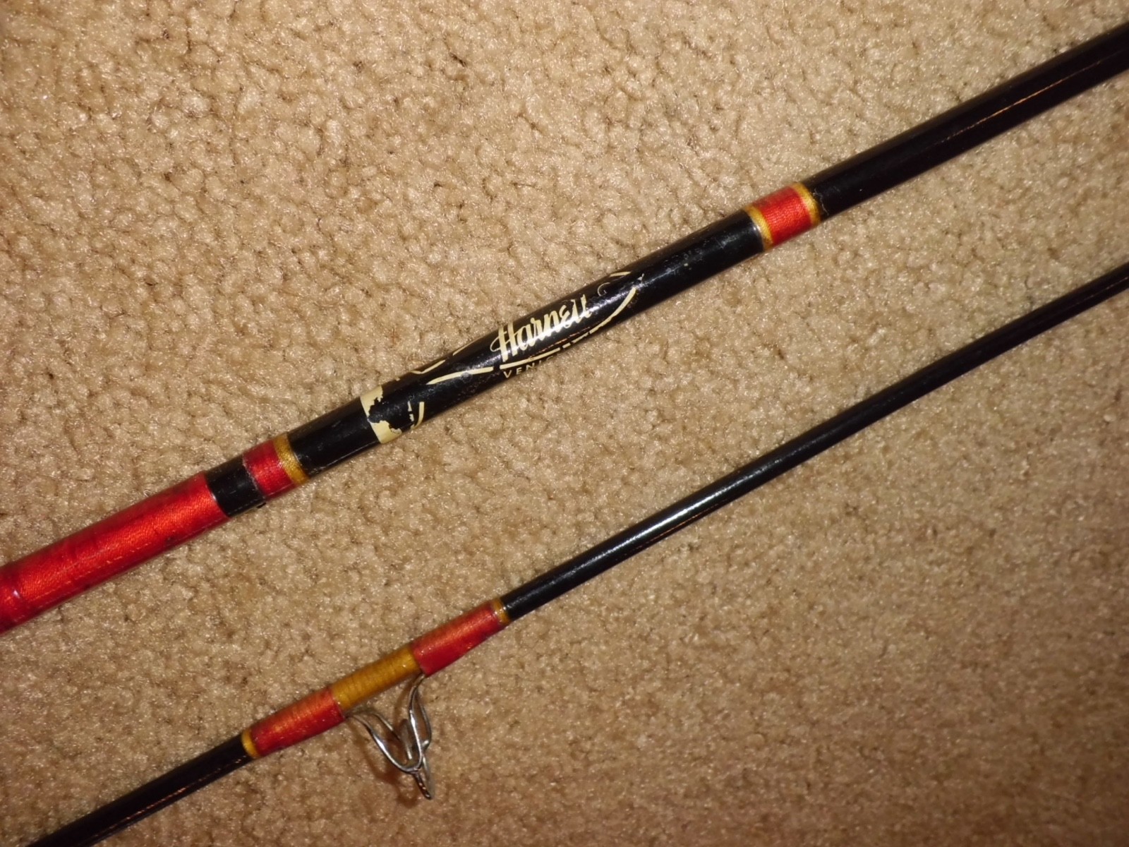 Vintage HARNELL Light Spinning 6′ Rod made in USA