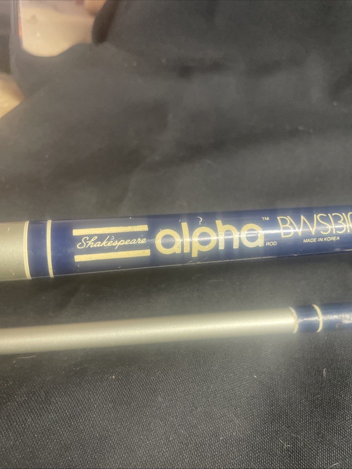 9’ Spinning Rod Medium Action Shakespeare Alpha BWS 1310 2 Piece Fishing Rod