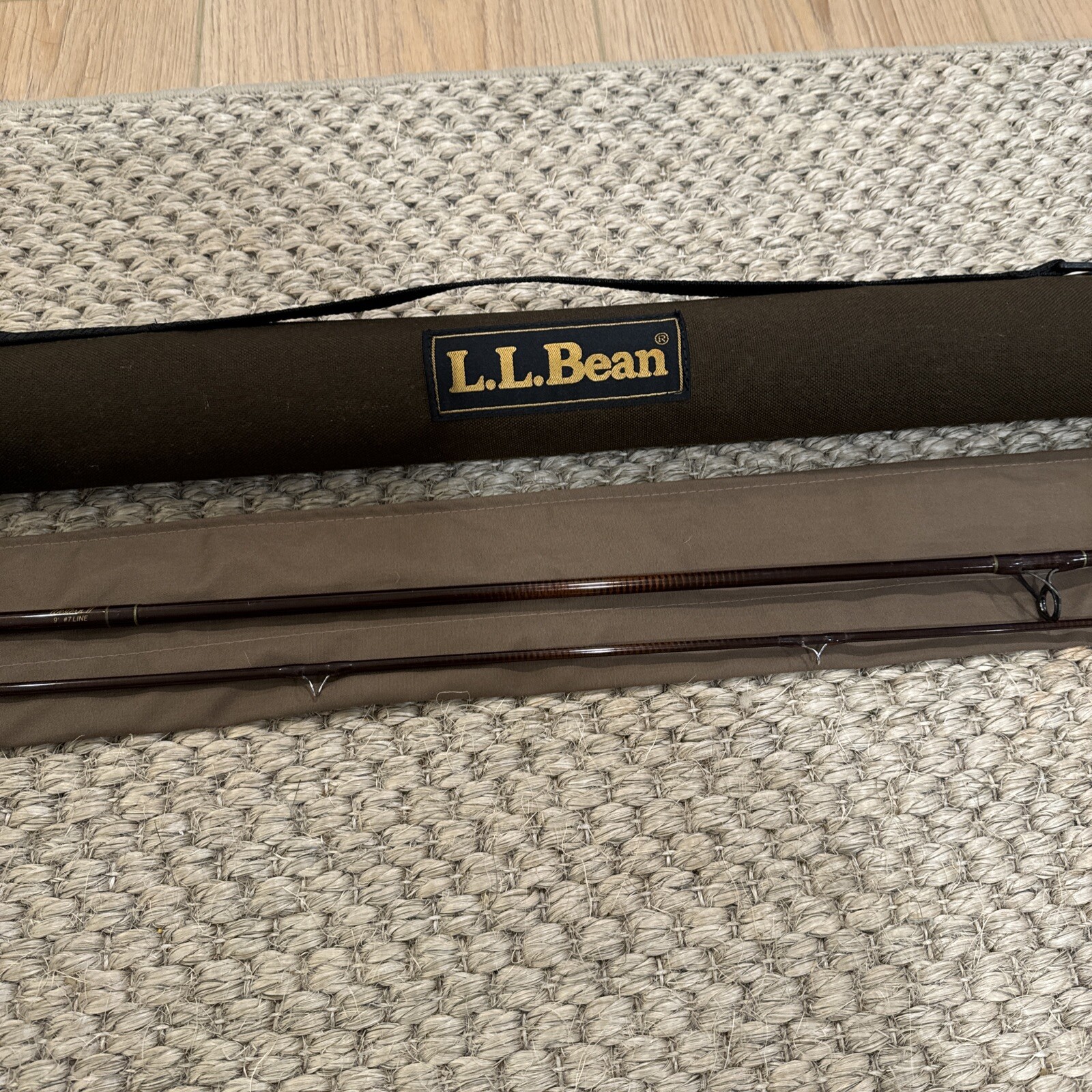 LL Bean Double L 2 Piece 9 Ft 9” Travel Rod,New Other