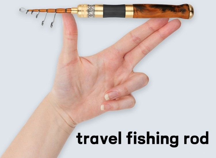 Telescopic Fishing Rods Spinning Casting Rod Carbon Fiber Travel Rod Ultra Light