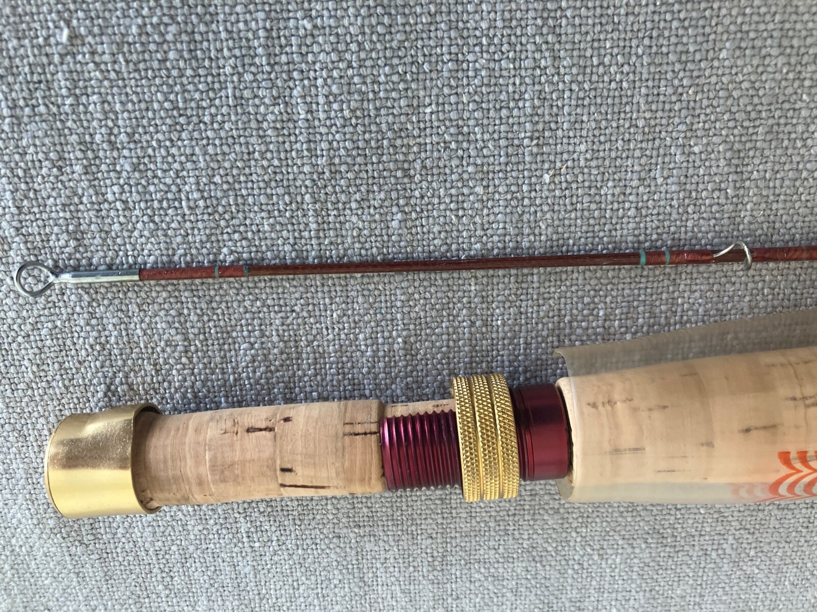 NEW VINTAGE Royal Javelin 2 pcs. 8 Ft. Fishing Rod Custom Built Conolon #78614