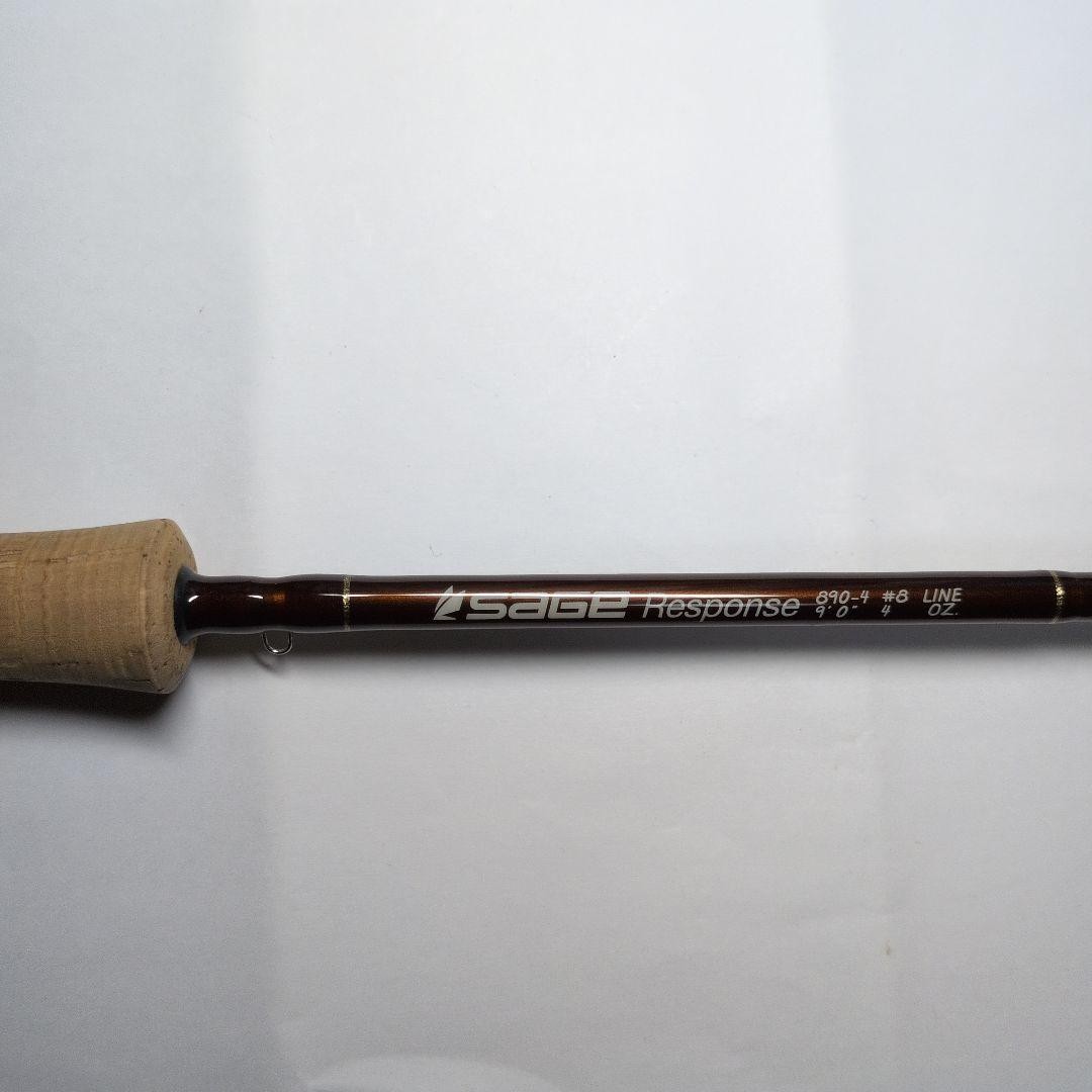 Sage Response 890-4 #8 9’0″ Fly Rod Fishing 5044