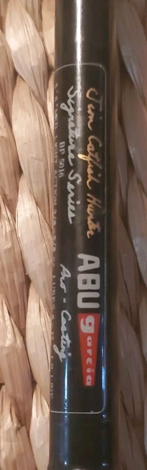 Abu Garcia Pro Casting Jim Catfish Hunter Signature Series 5’6″ 2pc Casting Rod
