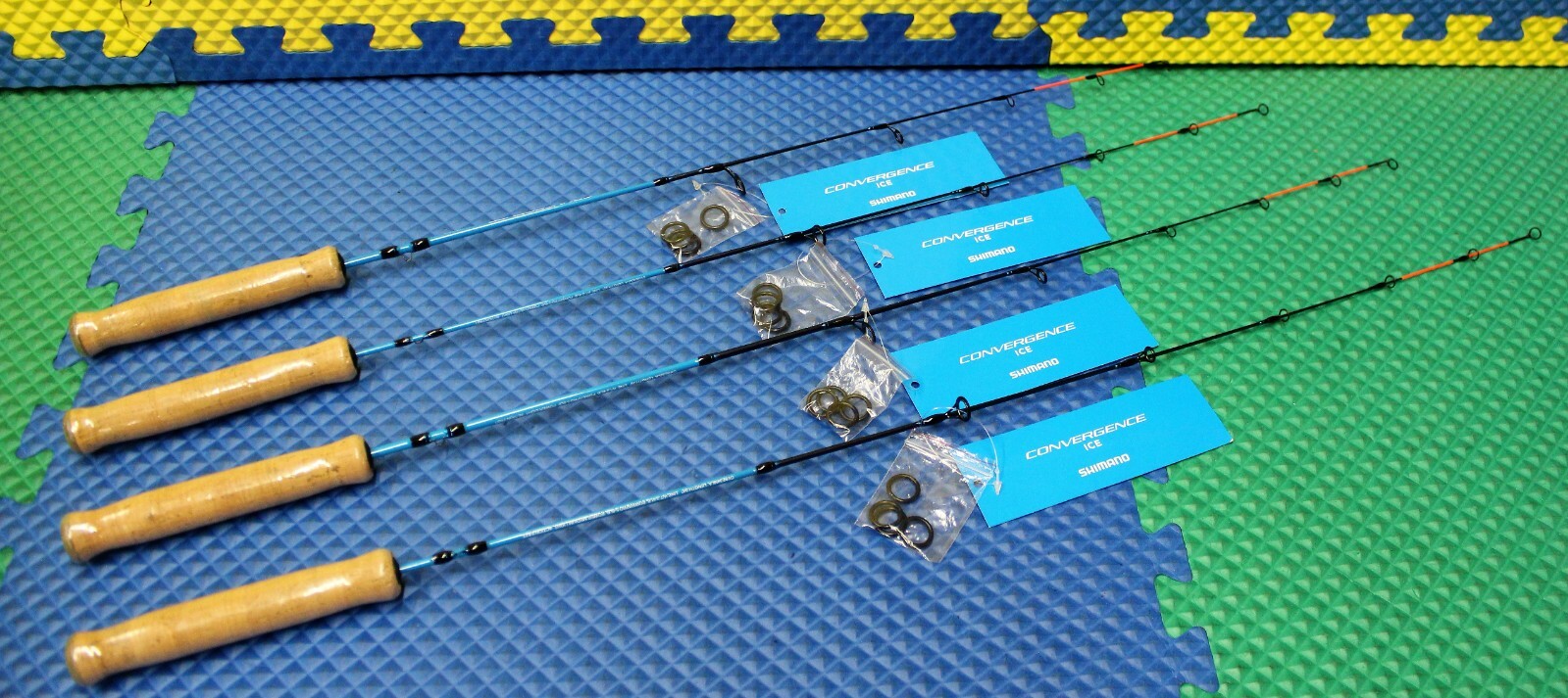 Shimano Convergence Ice Fishing Rods CVSE-A Orange Tip CHOOSE YOUR MODEL!