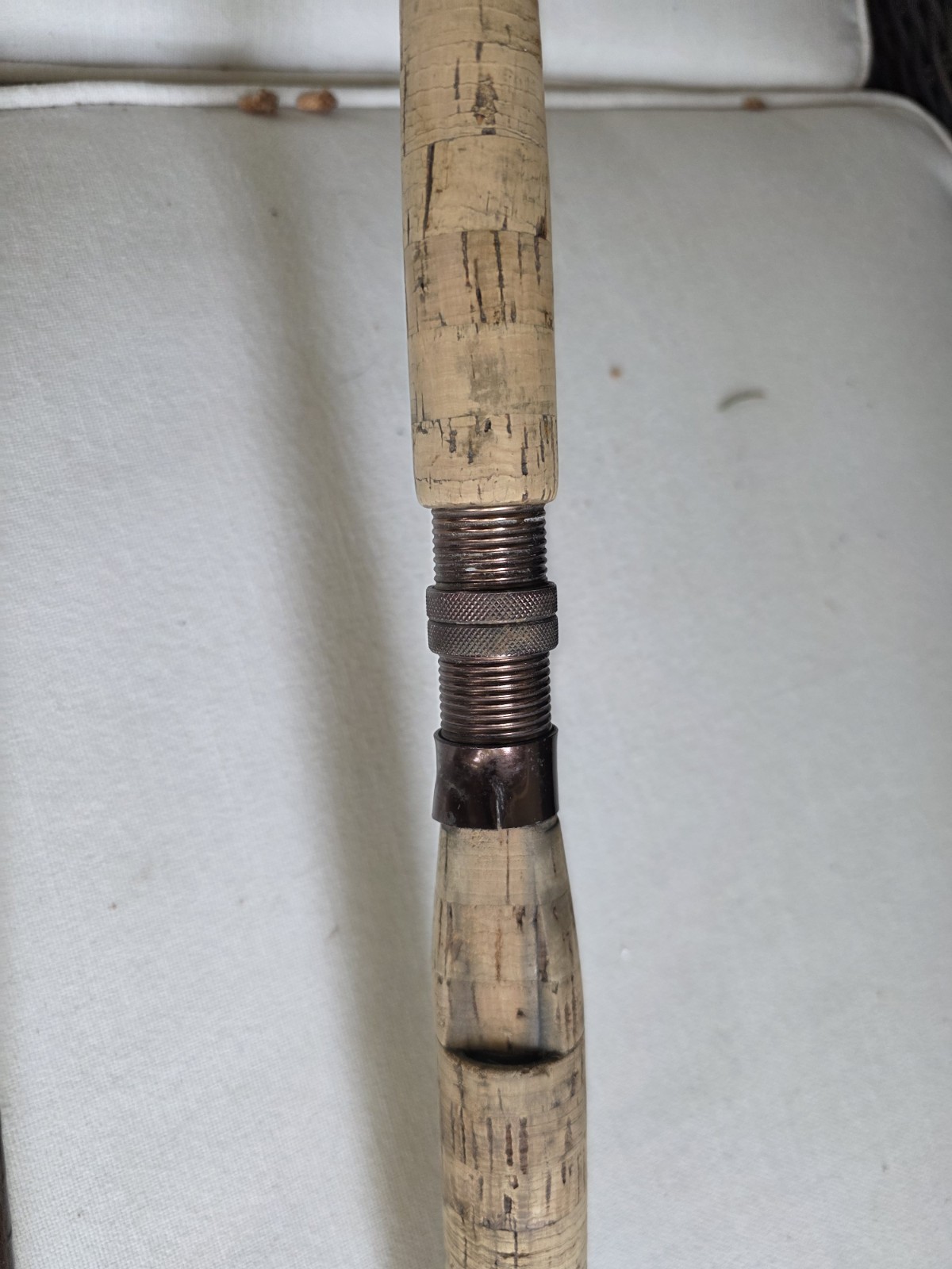 Fenwick Fenglass Old Glass Spin Rod 8ft 7in No Guide Damage Fishing Equipment