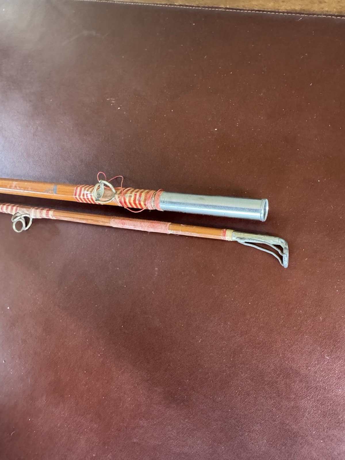 Vintage Montague Dreadnought Genuine Tonkin 6 ft Boat Fishing Rod – Two Piece
