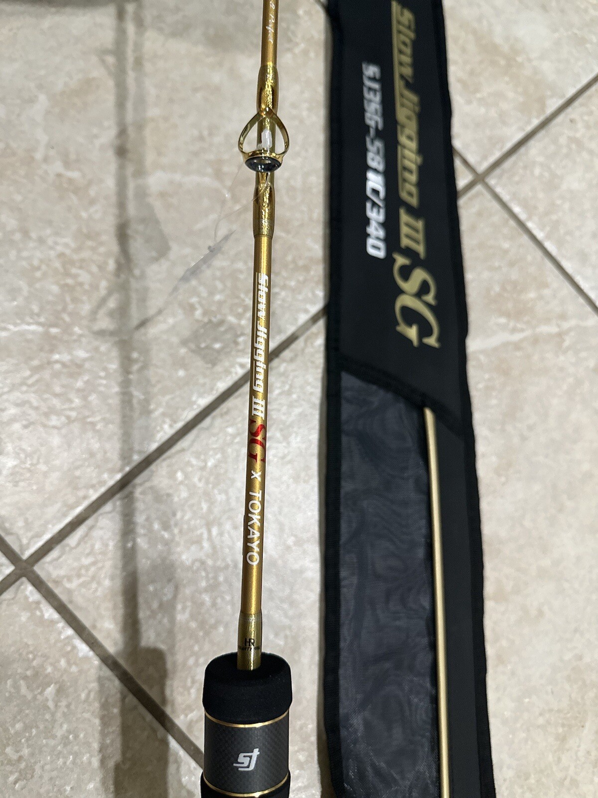 TOKAYO HEARTY RISE SLOW JIGGING ROD III SG. POWER 1. 340gr.Conventional. LIMITED