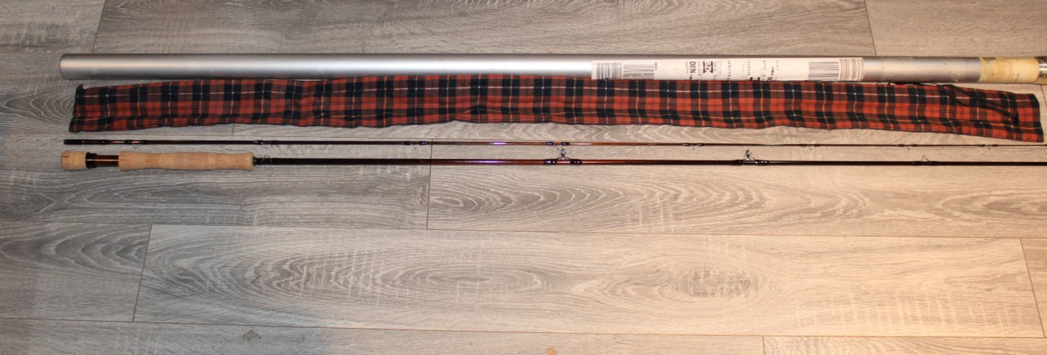 Unmarked 10′ Fly fishing rod (NICE) with Tube & sock