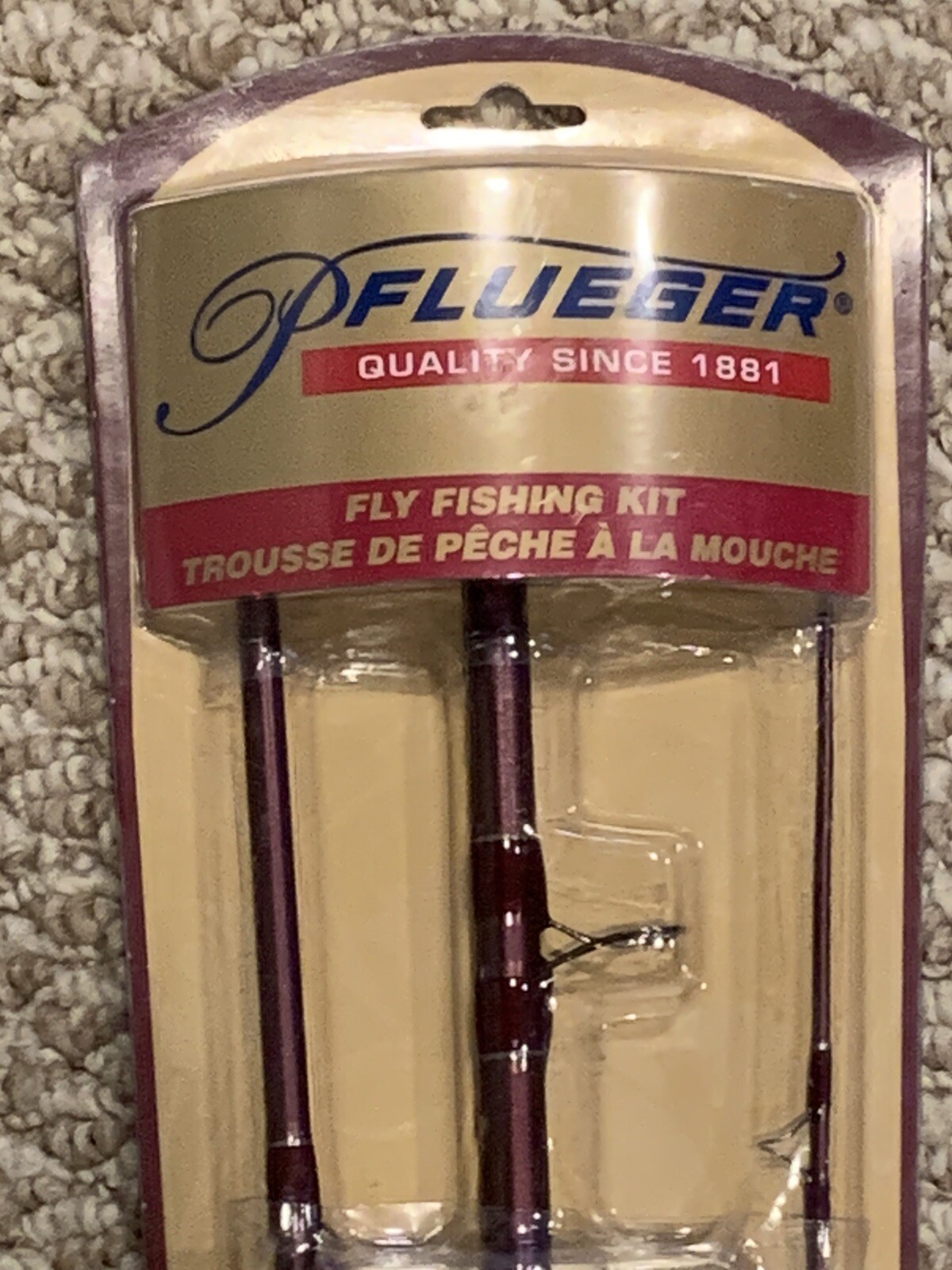 Pflueger Fly Fishing Kit 8 Ft Fly Rod Kit
