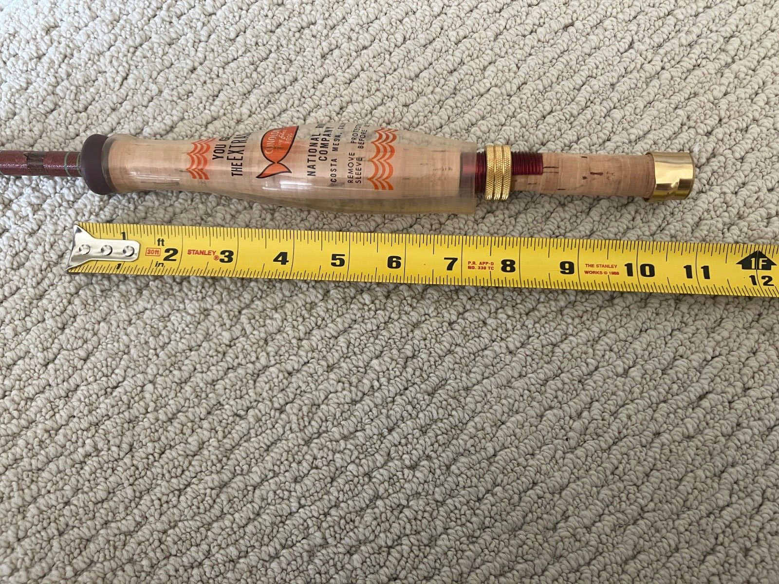 NEW VINTAGE Royal Javelin 2 pcs. 8 Ft. Fishing Rod Custom Built Conolon #78614