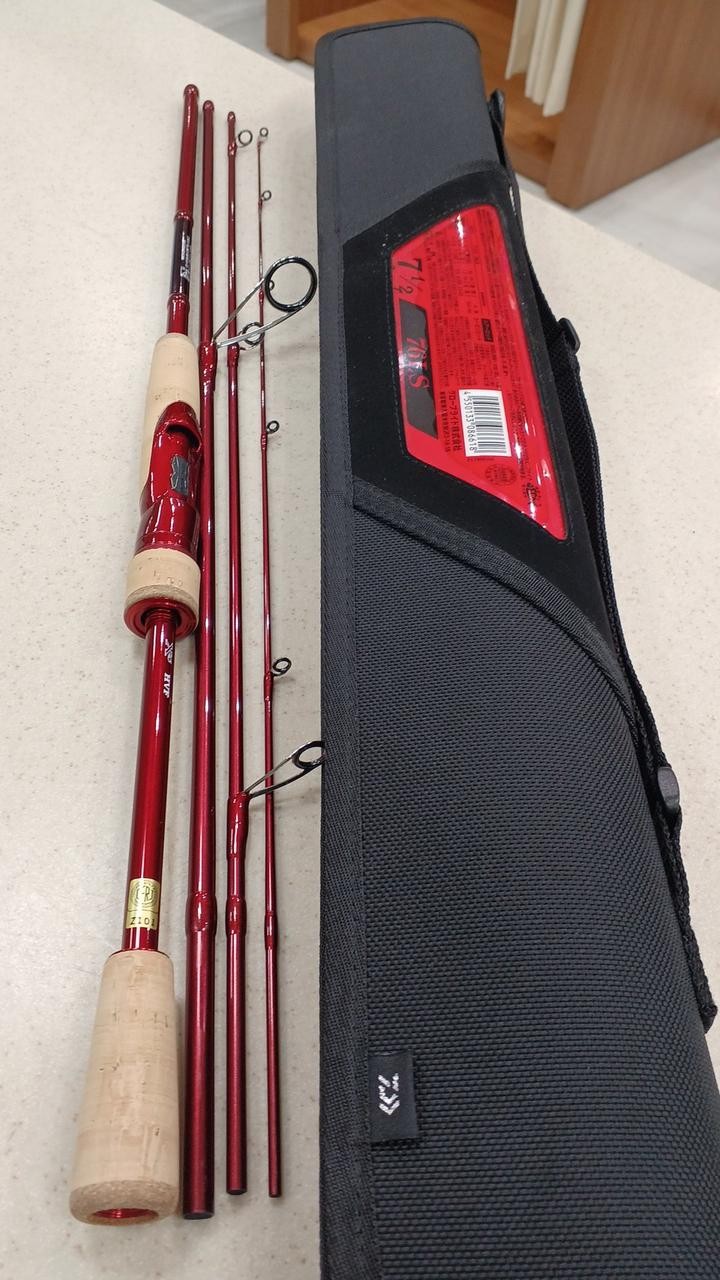 Daiwa 7.5ft Multi-Lure Bass Fishing Rod 3-8lb, 3-15g, 94g, 2.29m (90in)