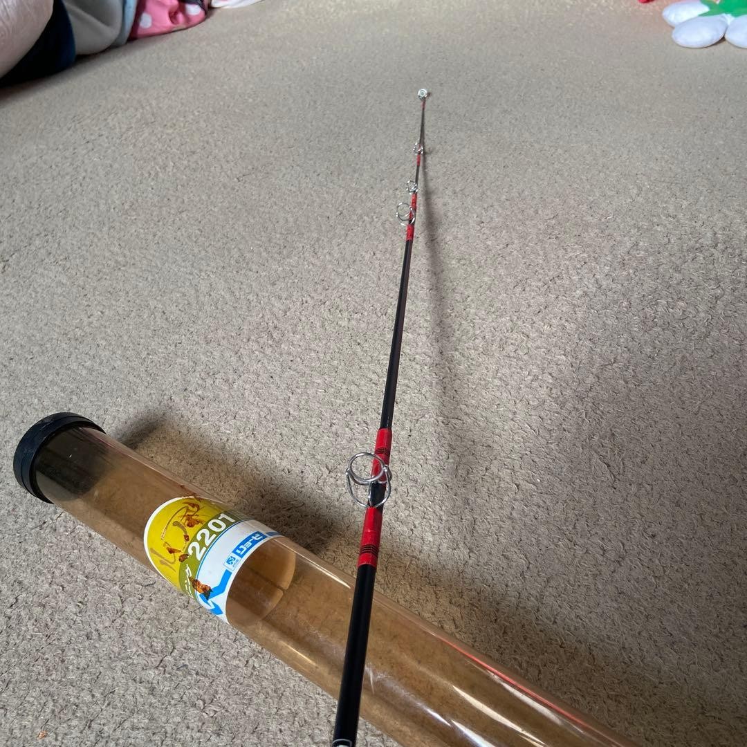 Ryobi 2201 Carbon Fishing Rod with Cork Handle & Case for Stream Fishing
