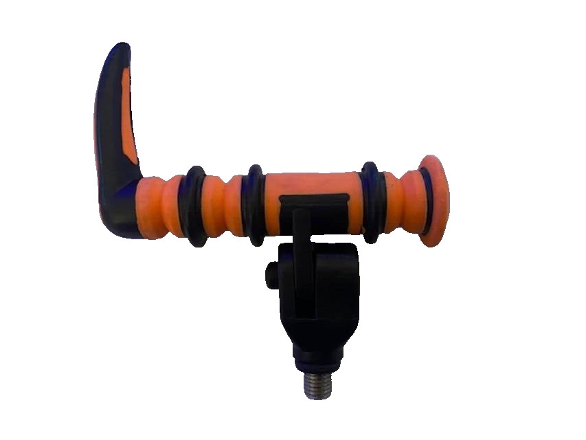 Feeder Fishing Rod Rest Fits Bankstick Quiver Rest One Sided Adjustable Red,