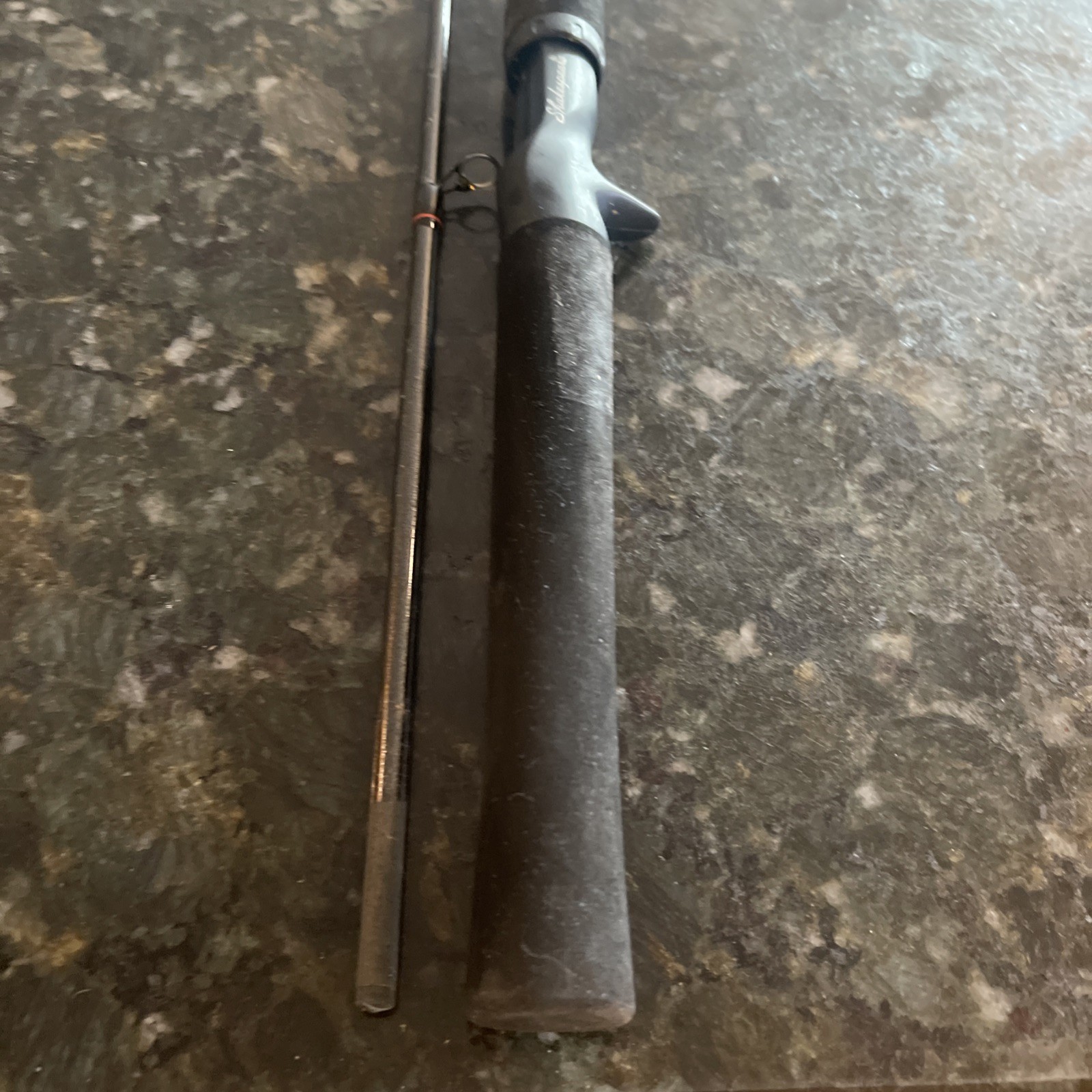 Shakespeare Alpha ALP 60 2M medium 6′ casting rod 6-12 Lb Line 2 Pc Rod
