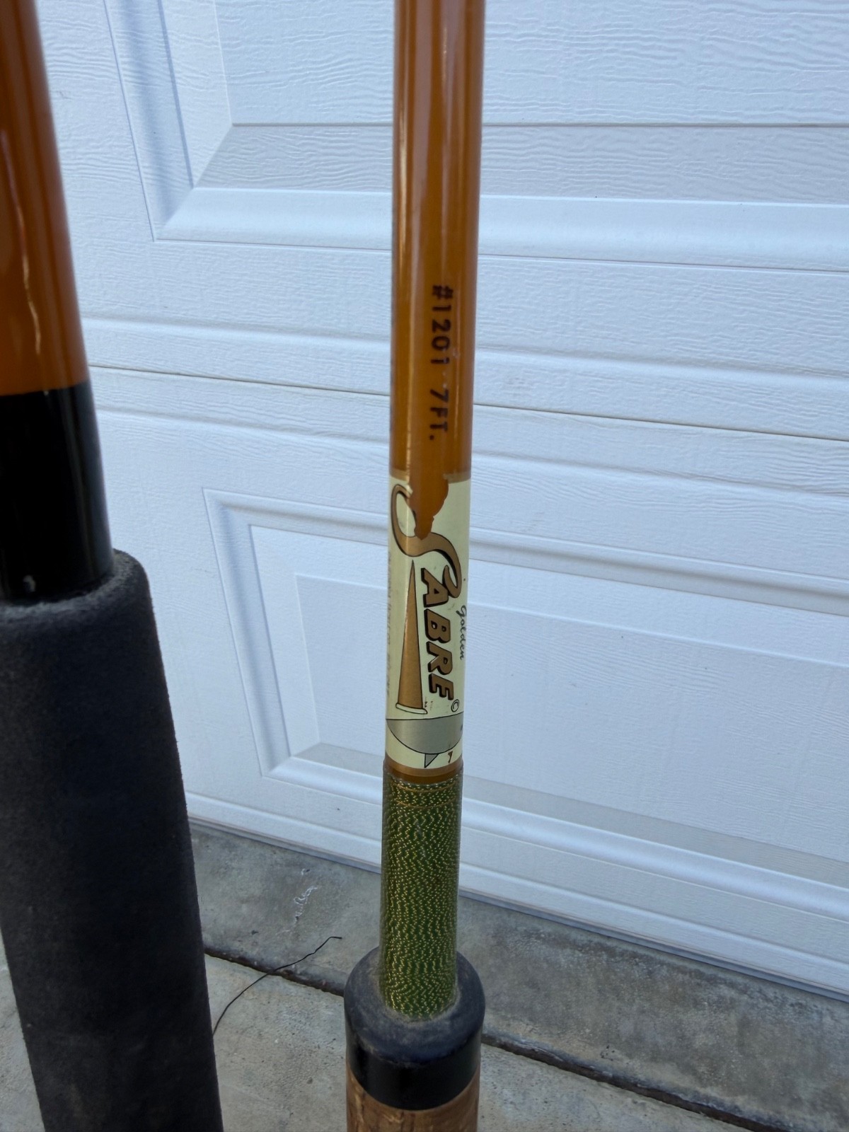 Salt water fishing rods. Various sizes and brands. Lot of 6