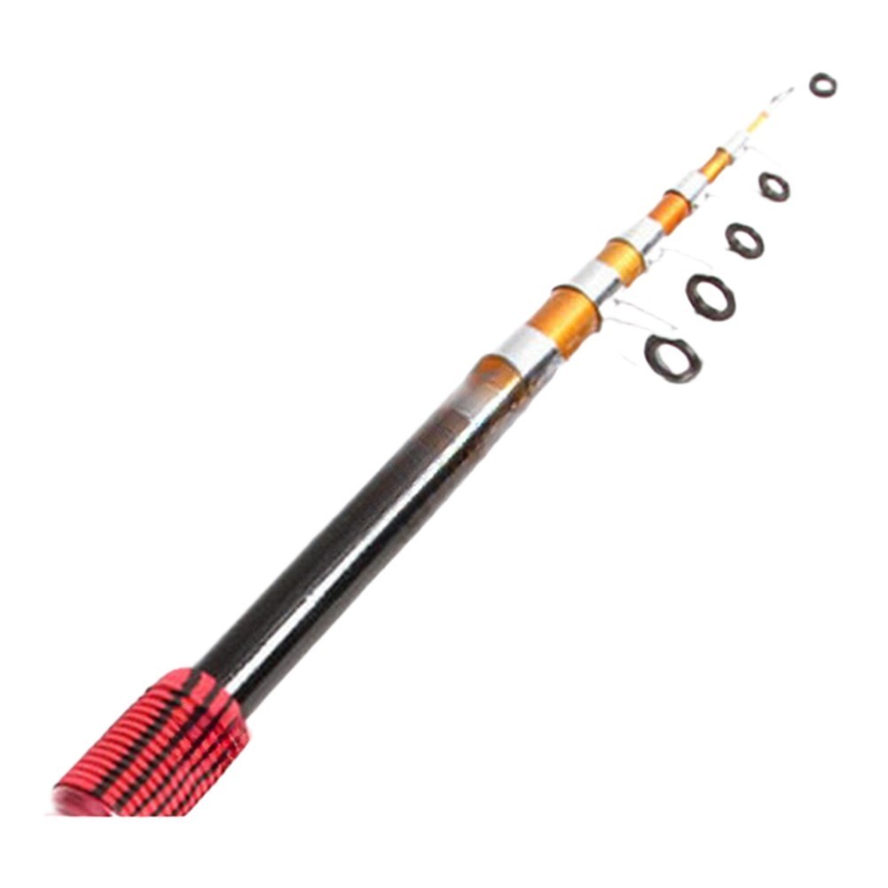 Surf Casting Rod 1.8m Telescopic Extra Hard Fiberglass Sea Fishing Rod