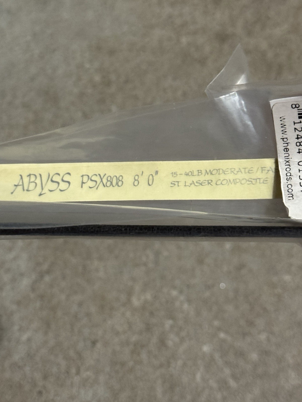 Phenix Abyss PSX808 Saltwater Rod Blank 8’0″ 15-40lb Mod-Fast B-PSX-C 808 NEW⁠
