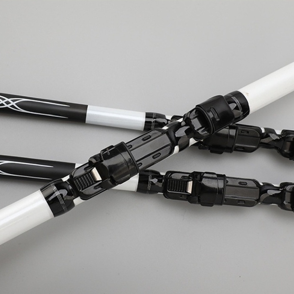 Portable Carbon Rock Fishing Rod Collapses to 46cm 1.8m 2.1m 2.4m 2.7m