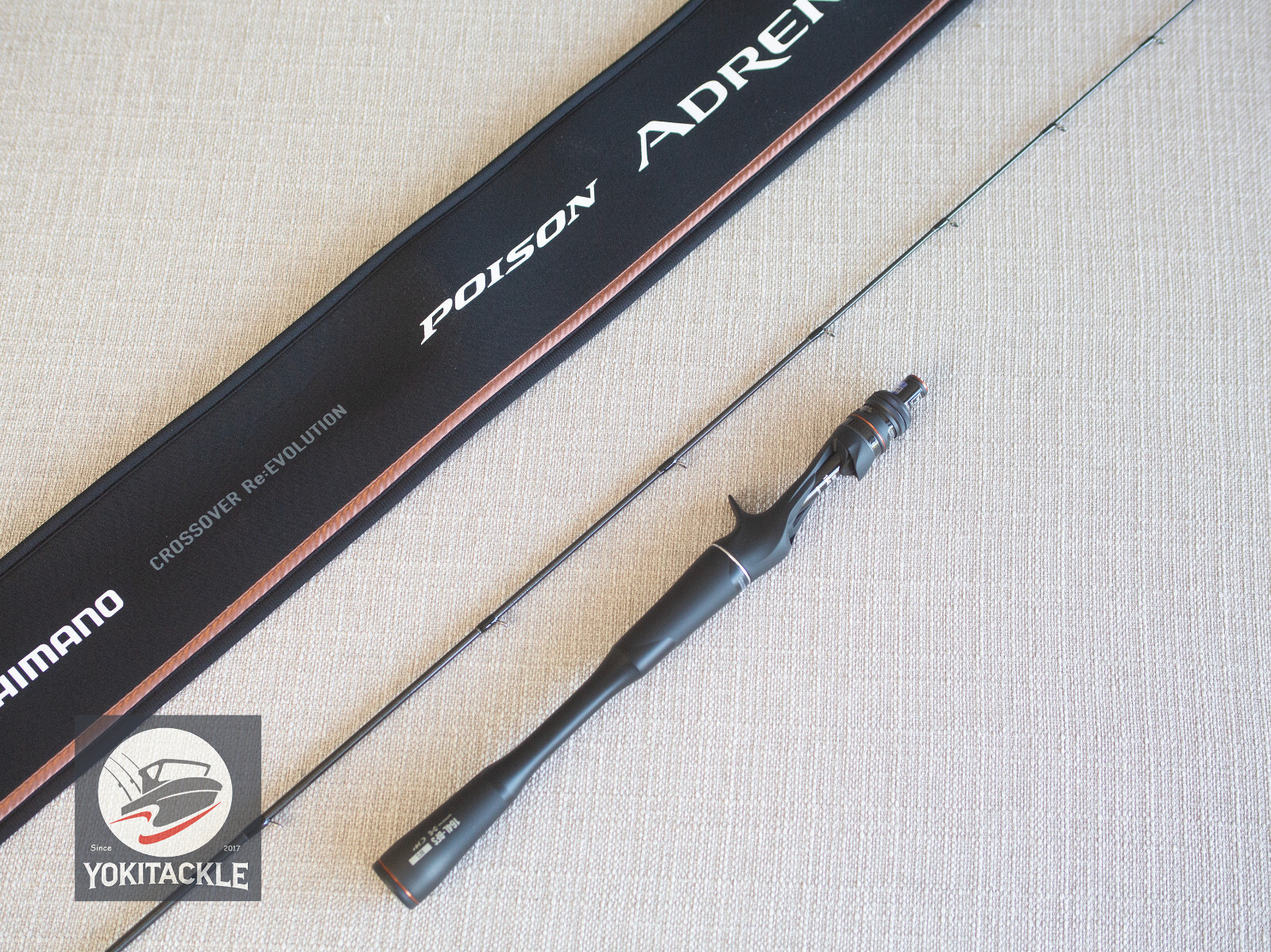 Shimano JACKALL 24 Poison Adrena 164L-BFS Baitcasting rod Shipping from JAPAN