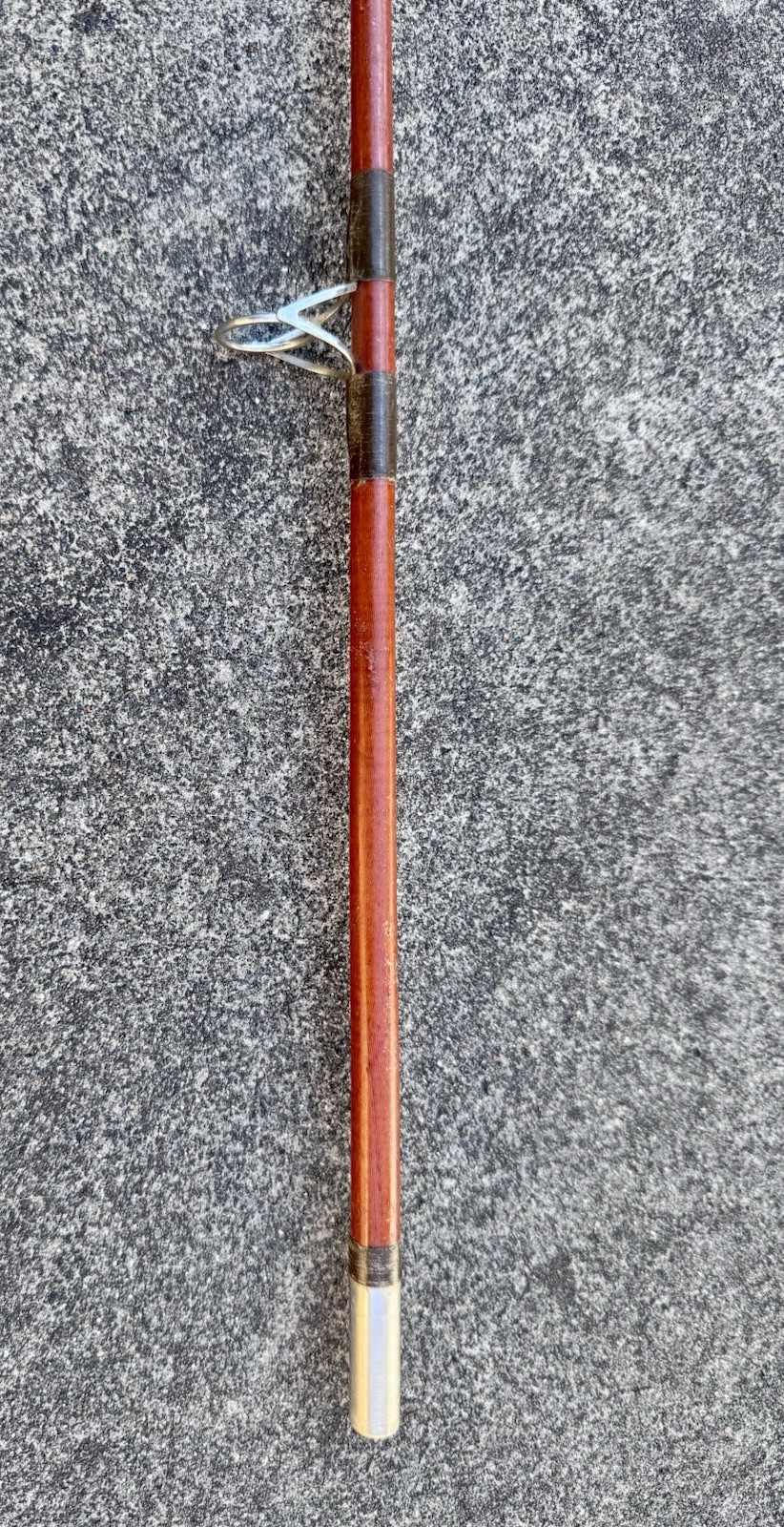 Vintage Wright & McGill Northwest Special “Tobacco fiberglass 8 1/2’ 2pc Rod