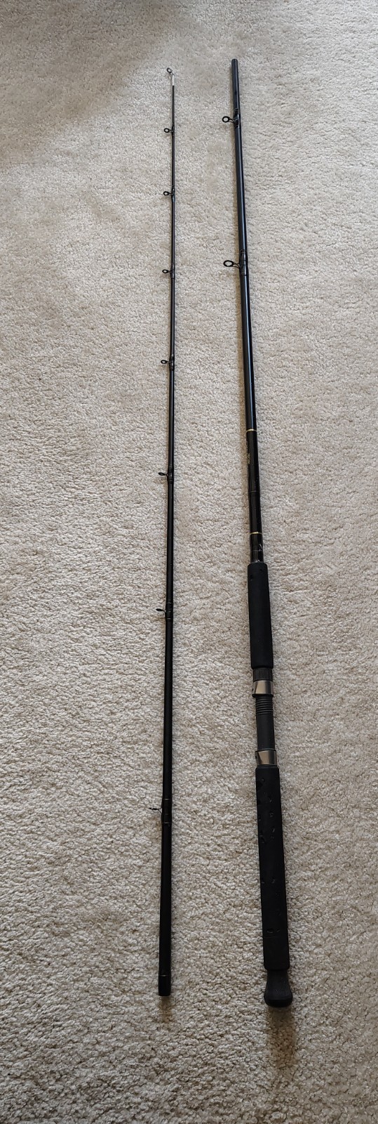 Daiwa Custom Design Heartland Downrigger 9’6″ 2 Piece Conventional Trolling Rod