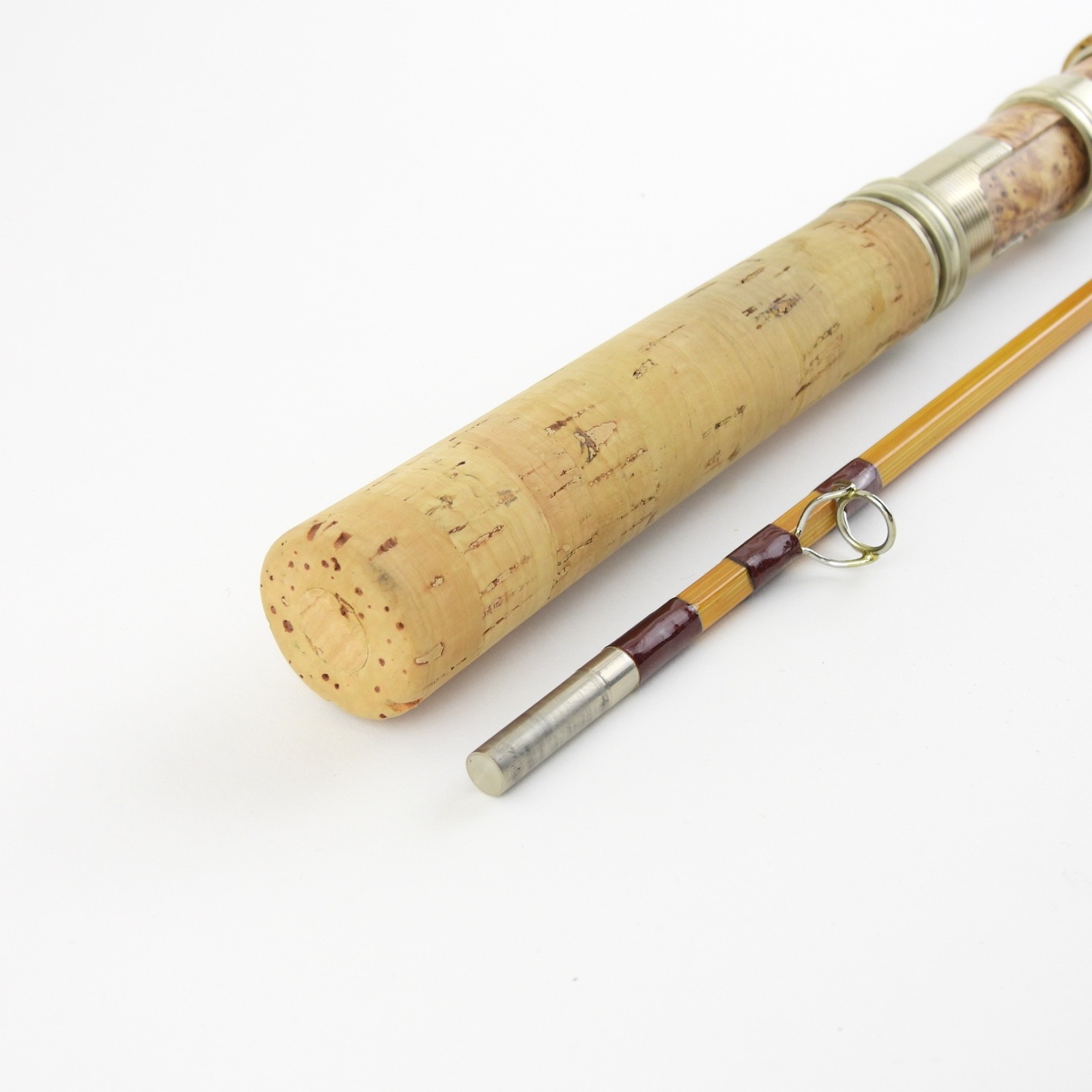 Fultz Rod Co. Bamboo Casting Fishing Rod. 6’ 6”. 5oz. W/ Tube & Sock.