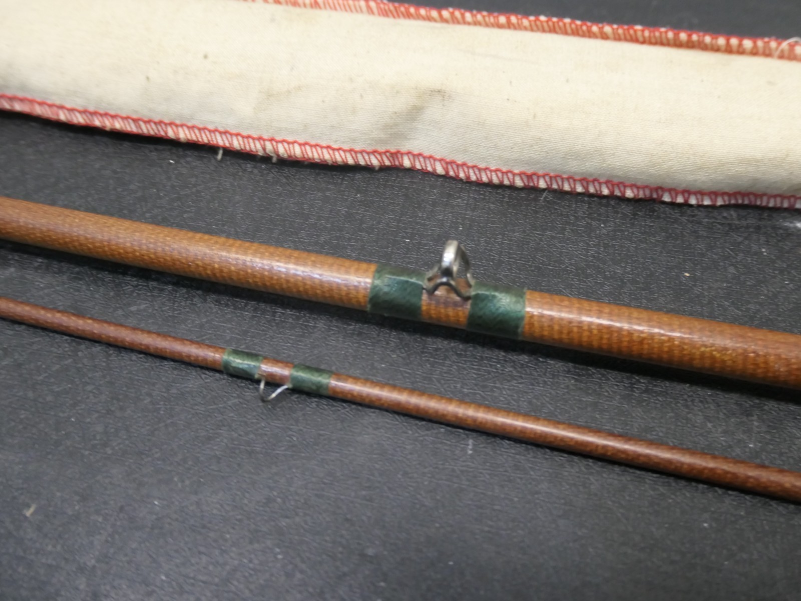 Vintage ACTIONGLAS Tubular Glass Special 9′ Fly Rod