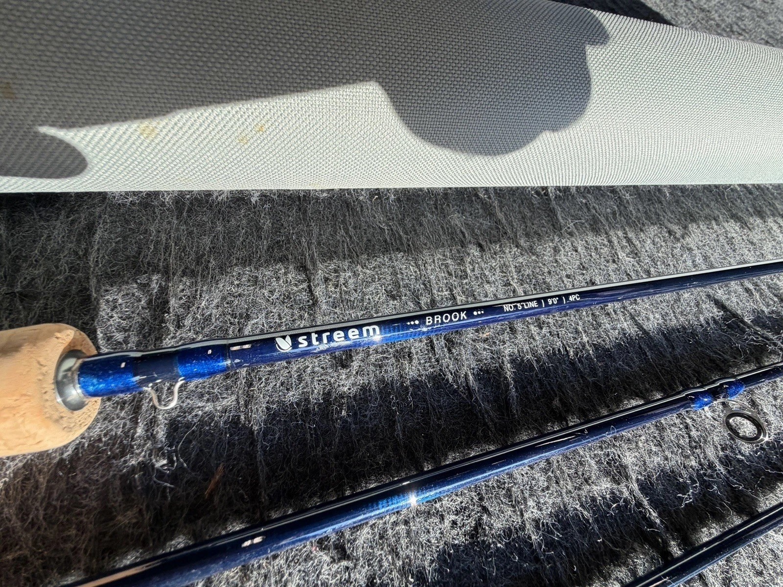 Stream Outdoors Brook 9’ 5wt 4 Piece Fly Rod W/ Extra Tip Section