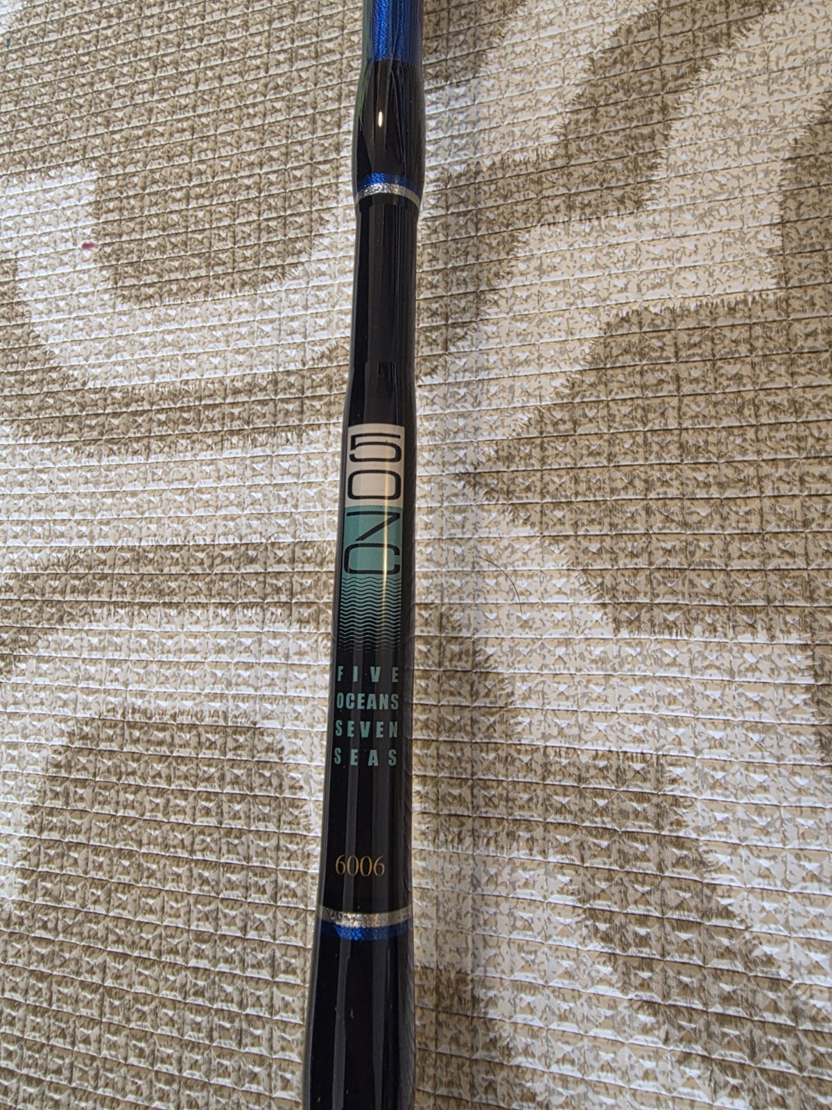 5 Oceans 7 Seas 6006 Trolling/Bottom Fishing Rod Made In Hawaii Brand New
