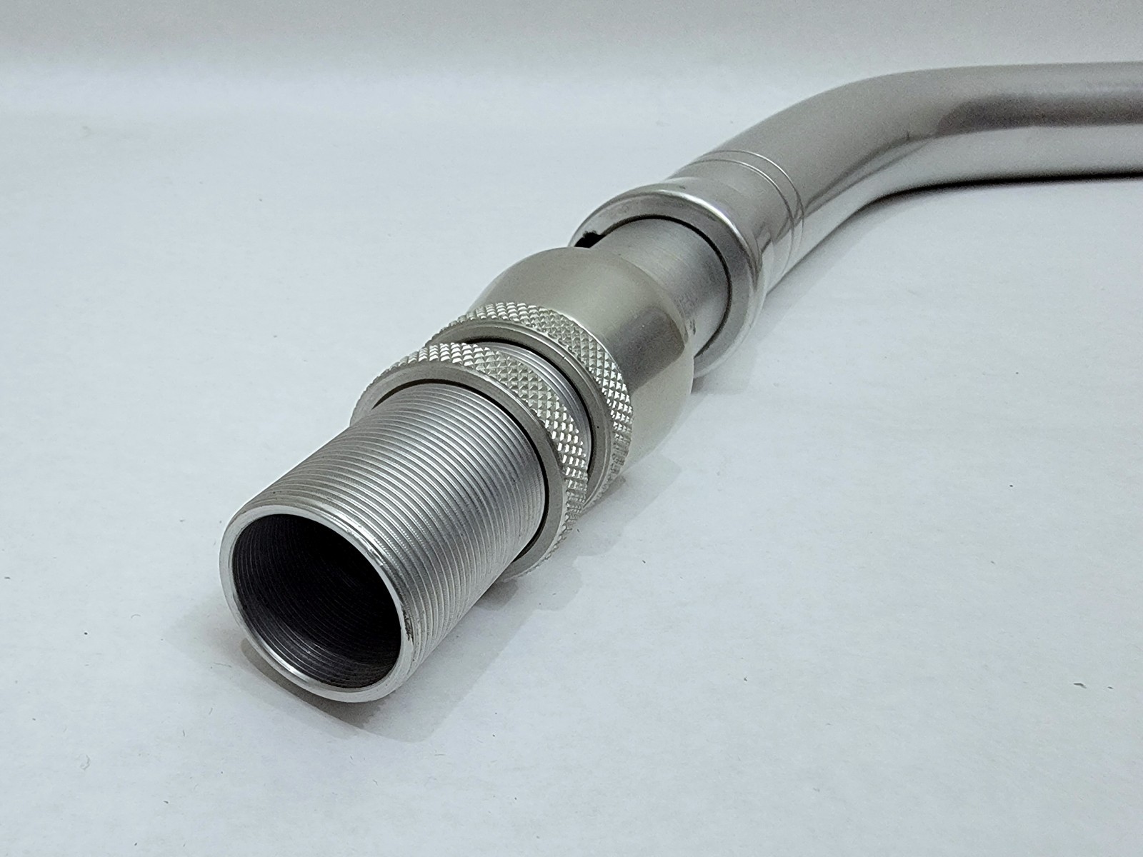 AFTCO #UBC Curved Silver Aluminum Marine Fishing Rod UniButt Bent Holder