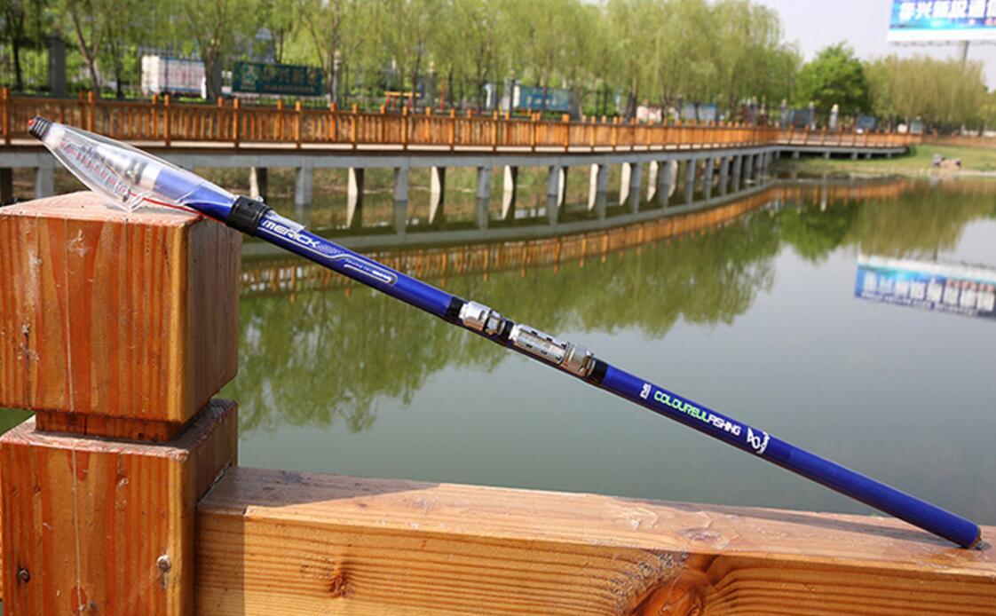 Carbon Fiber Spinning Fishing Rods 3.6M-6.3M Telescopic Rock Fishing Rods Trout