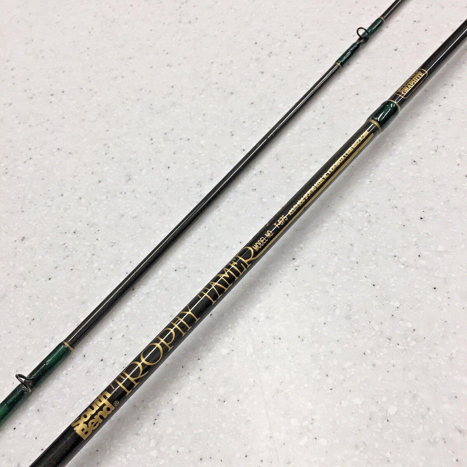 South Bend Trophy Tamer 8′ Graphite Fly Fishing Rod T 675 Martin Tuffy 63 Reel