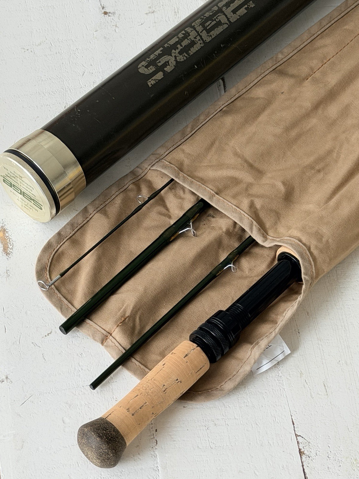 **BEAUTIFUL** 🔥 SAGE Z-AXIS Switch/Spey 7wt 11’ft~4pc FlyRod!! ~LEGENDARY~ 🔥