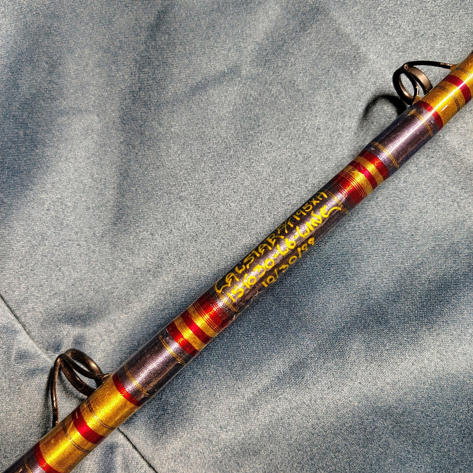 CALSTAR BT-195XH Custom by LONGFIN 15-30lb Saltwater Rod AFTCO-2M w/ 9 Guides 6′