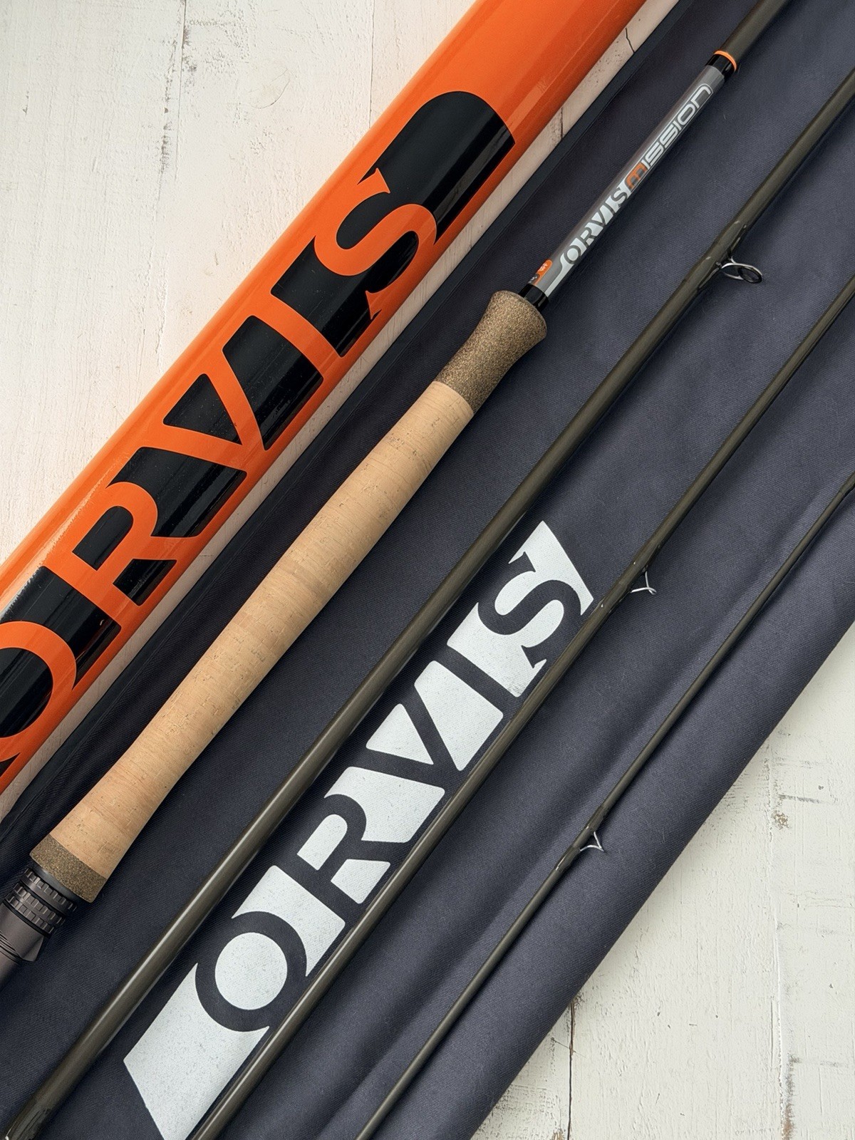**BEAUTIFUL** 🔥 ORVIS MISSION SWITCH/SPEY 6wt. 12wt 4pc Flyrod!🔥
