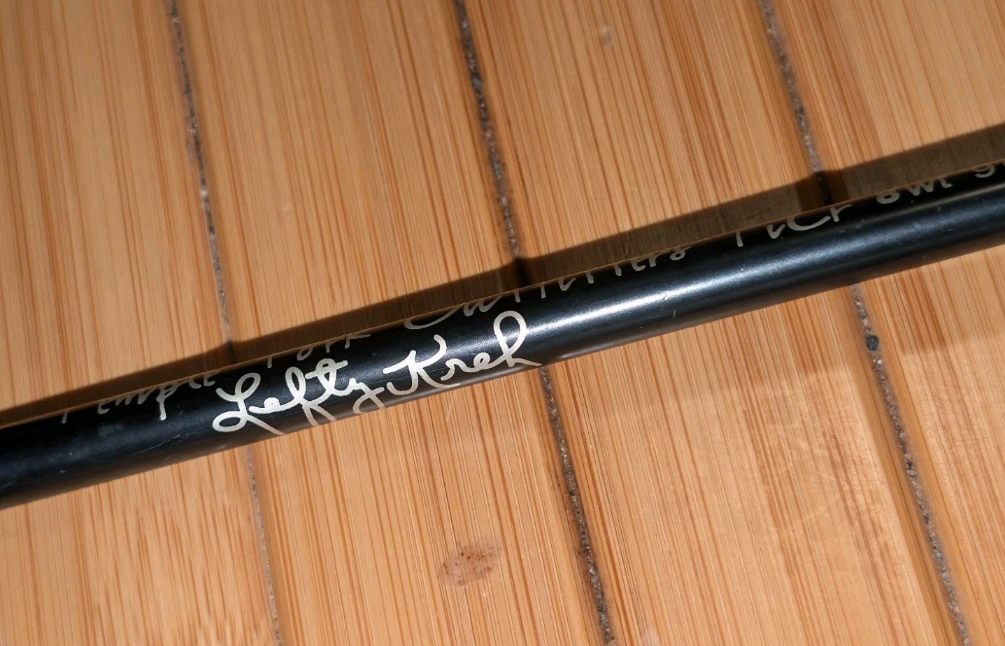 Temple Fork Outfitters TICR Lefty Kreh Fly Rod 9ft 8wt 4pc W/Mismatch Tube
