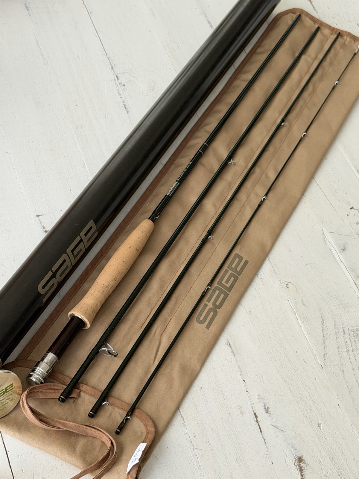 **BEAUTIFUL**🔥SAGE Z-Axis 4wt. 9’ft FlyRod!~LEGENDARY~🔥