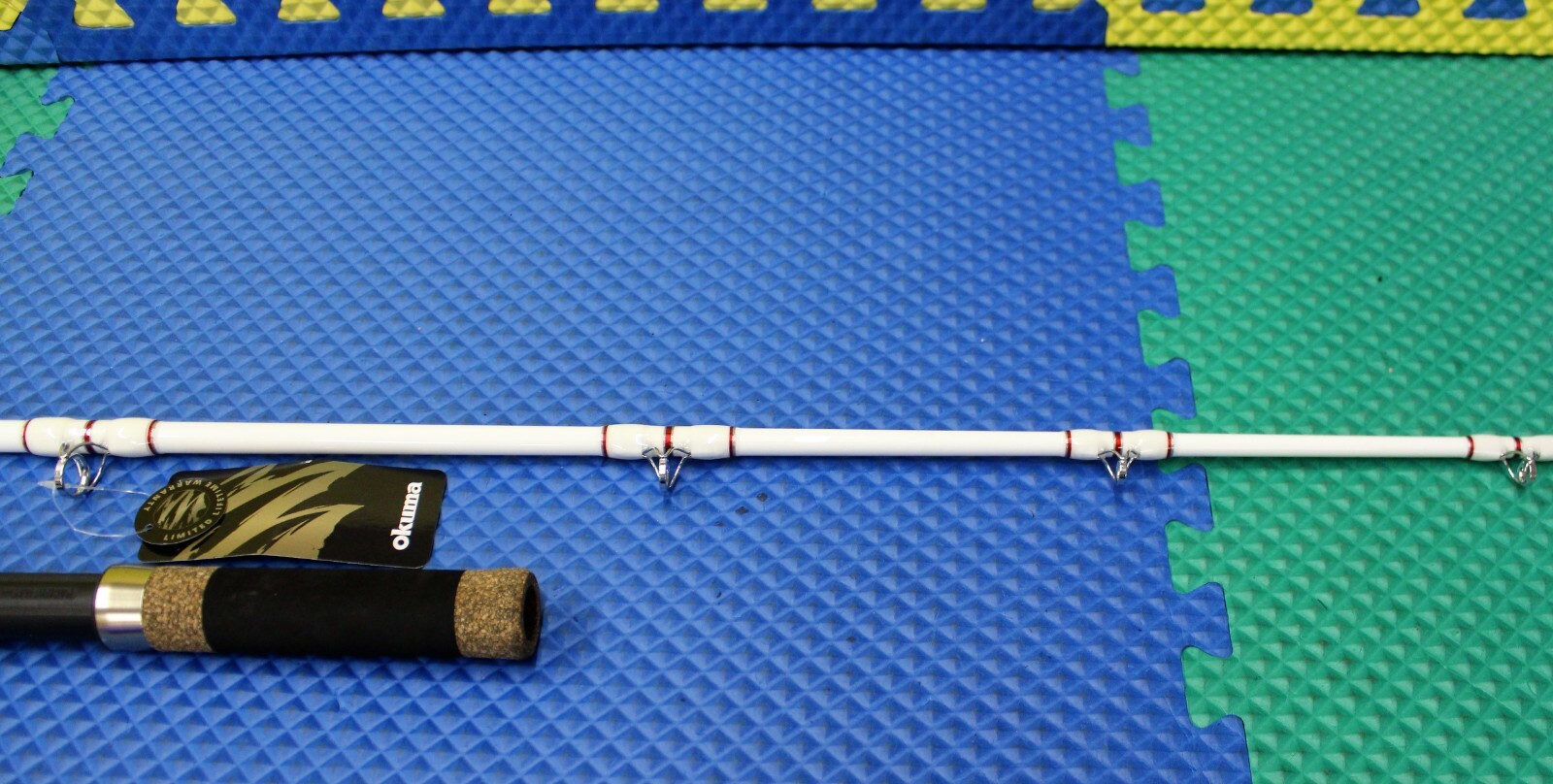 Okuma Battle Cat Catfish Casting Rod 7′ 6″ 2-Piece Heavy BC-C-762H