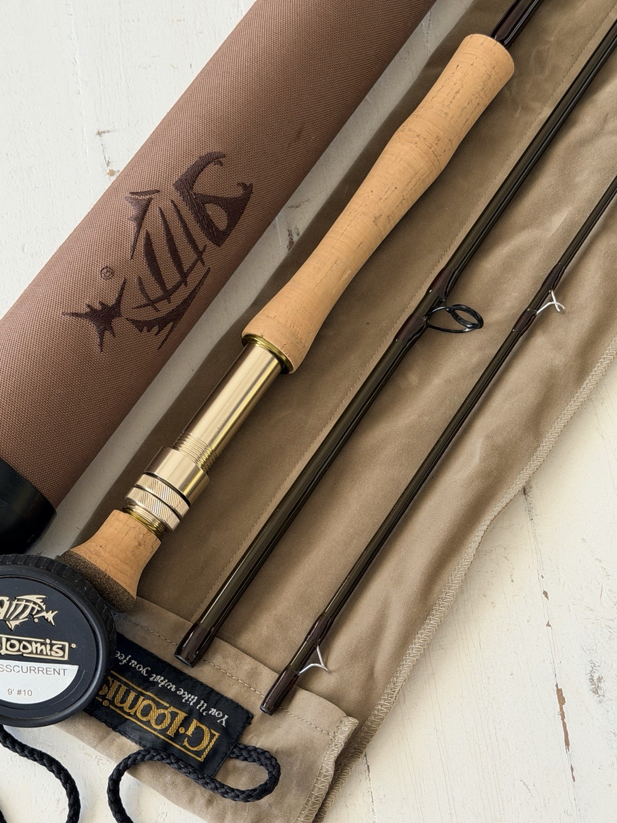 **BEAUTIFUL** 🔥 G LOOMIS CROSSCURRENT 10wt 9’ft fly rod!!! 🔥