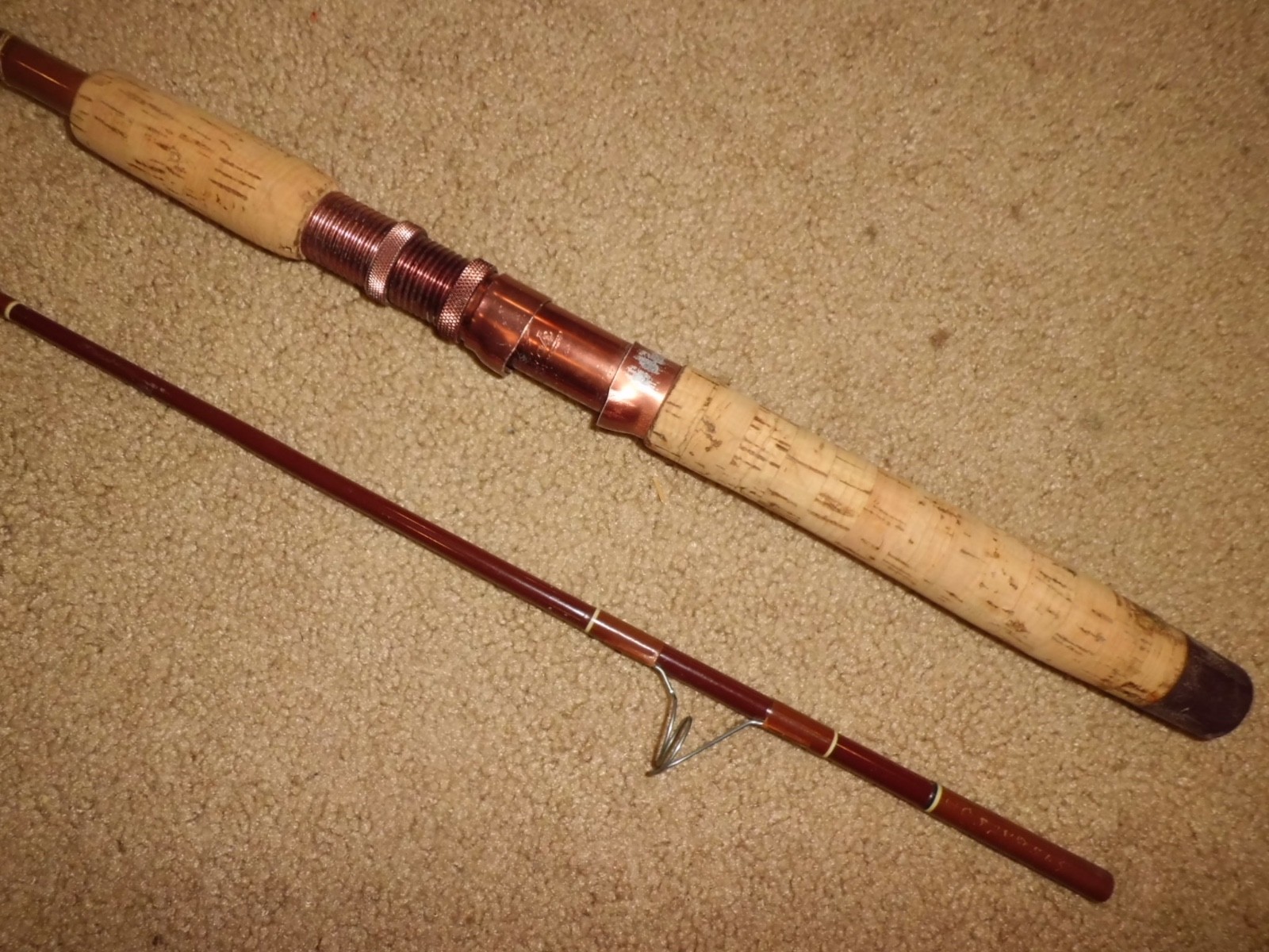Vintage FENWICK FS70 Spinning 7′ Rod made in USA- 4-10 lb test