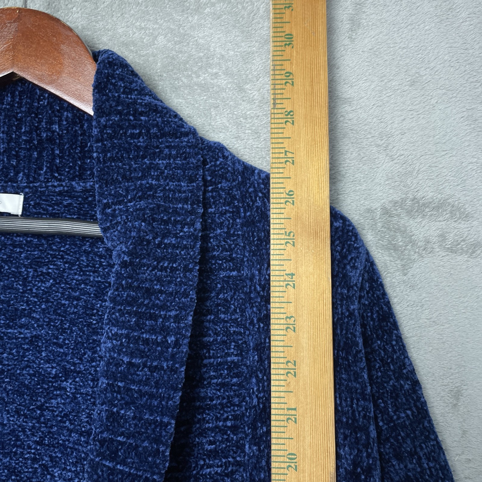 Orvis Women’s XS Cardigan Blue Polyester H1194