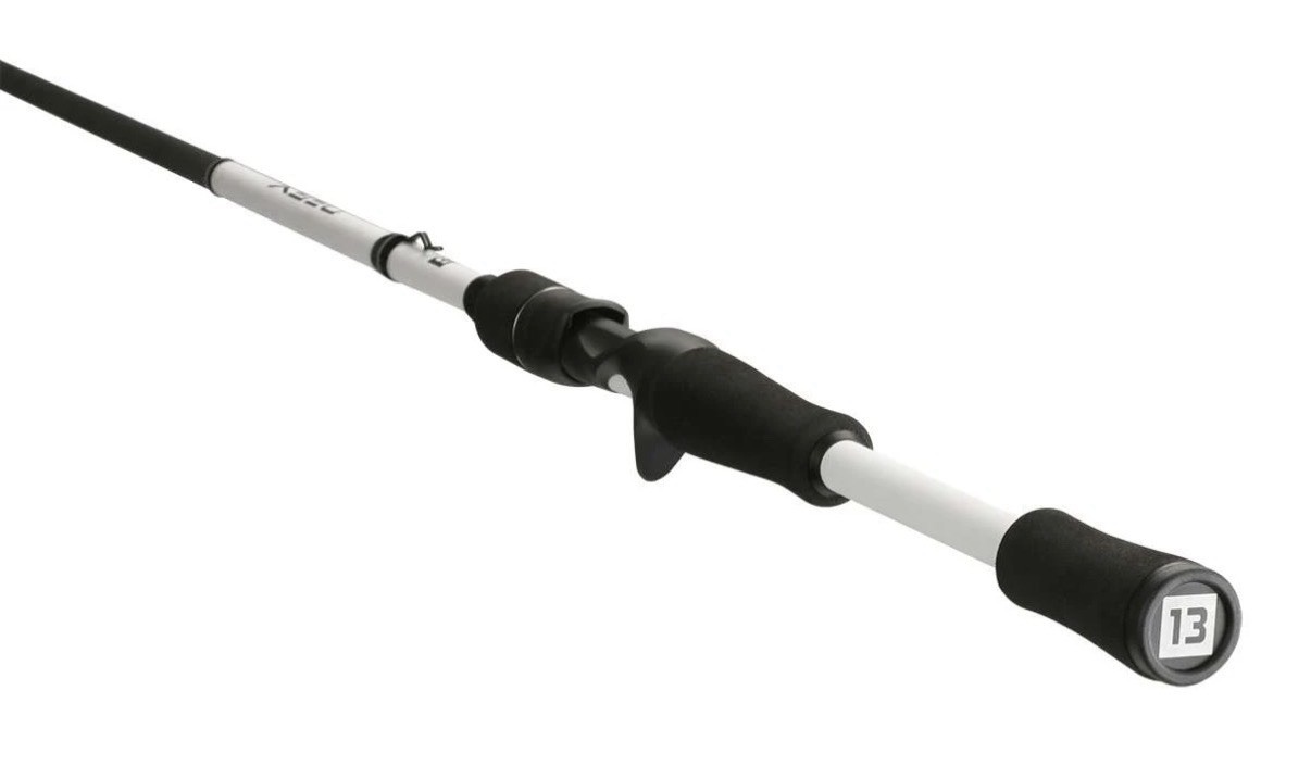 LOT of 2 – 13 Fishing Origin DEFY White Casting Rods – Saltwater Freshwater