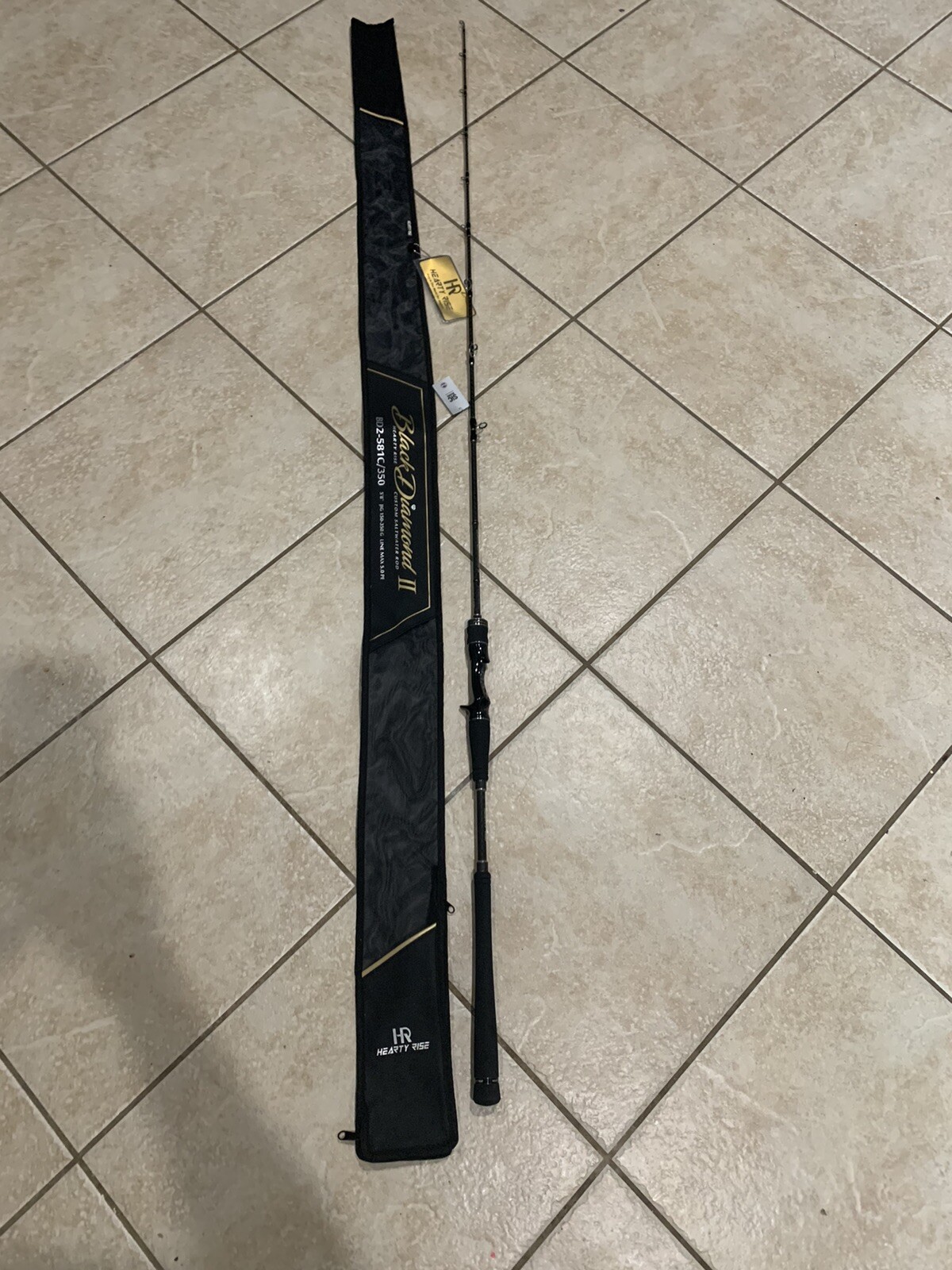 TOKAYO HEARTY RISE BLACK DIAMOND II JIGGING CONVENTIONAL ROD. 350gr.